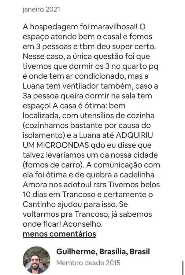 Casinha De Mainha Apartamento Trancoso Exterior foto